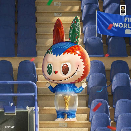 【preorder】POP MART Mega Labubu 400% World Cup Series Figurine Dolls