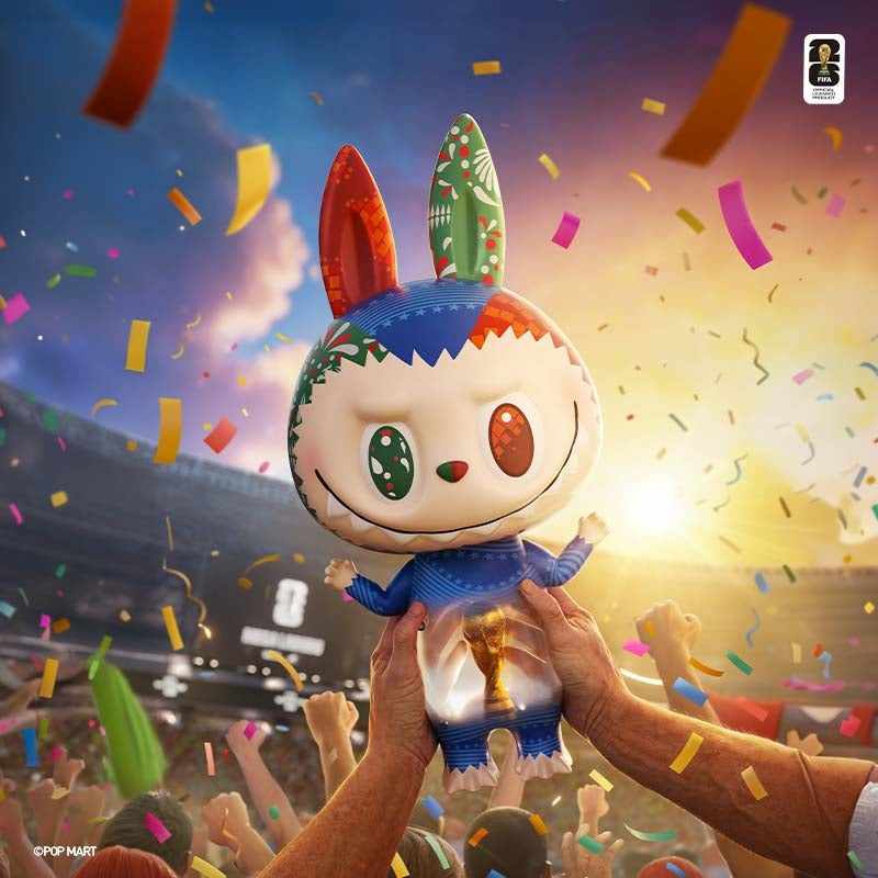 【preorder】POP MART Mega Labubu 400% World Cup Series Figurine Dolls