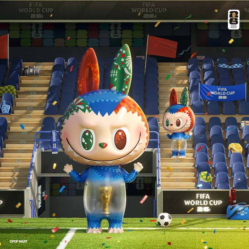 【preorder】POP MART Mega Labubu 400% World Cup Series Figurine Dolls