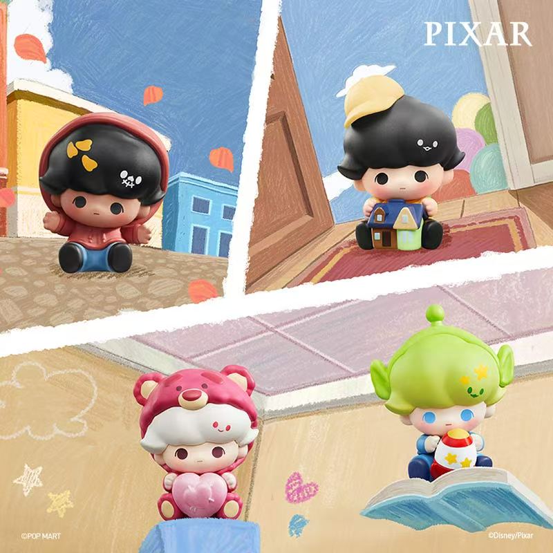 【preorder】POP MART Dimoo World x Pixar Minibean Series toy surprise box Dolls