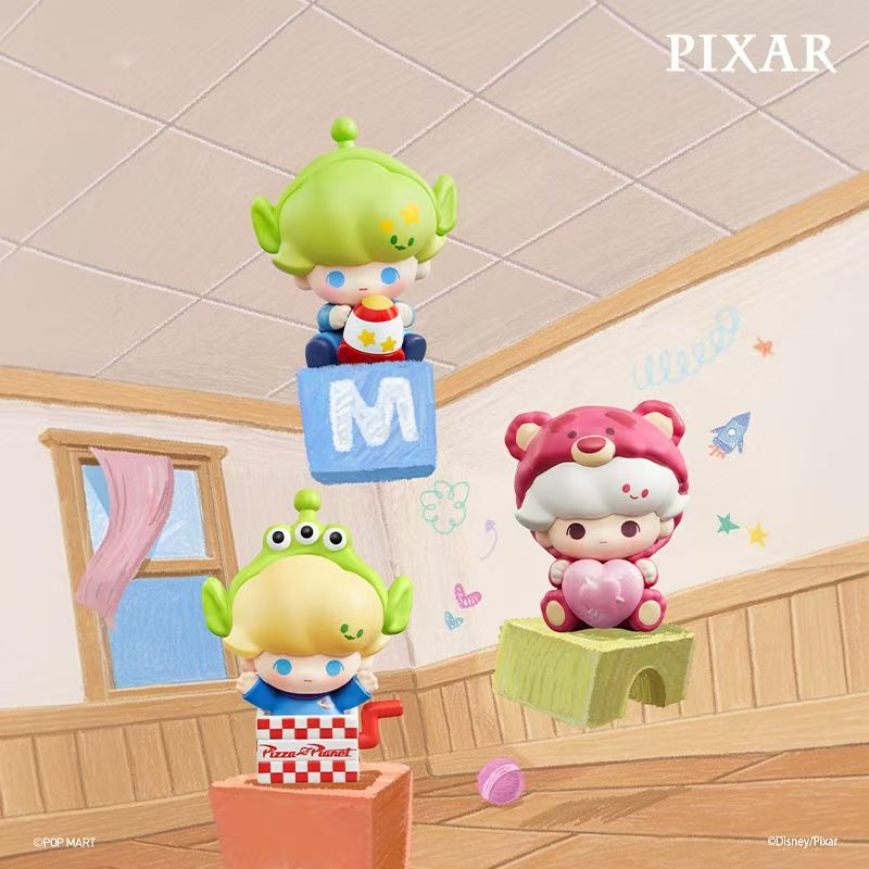 【preorder】POP MART Dimoo World x Pixar Minibean Series toy surprise box Dolls
