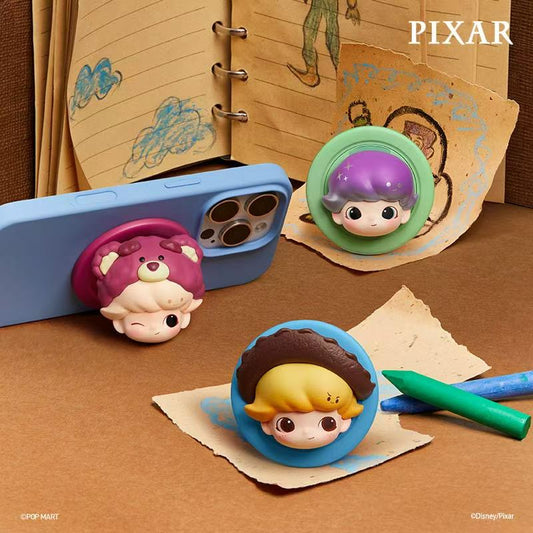 【preorder】POP MART Dimoo World x Pixar Magnetic Phone Holder Series toy surprise box Dolls