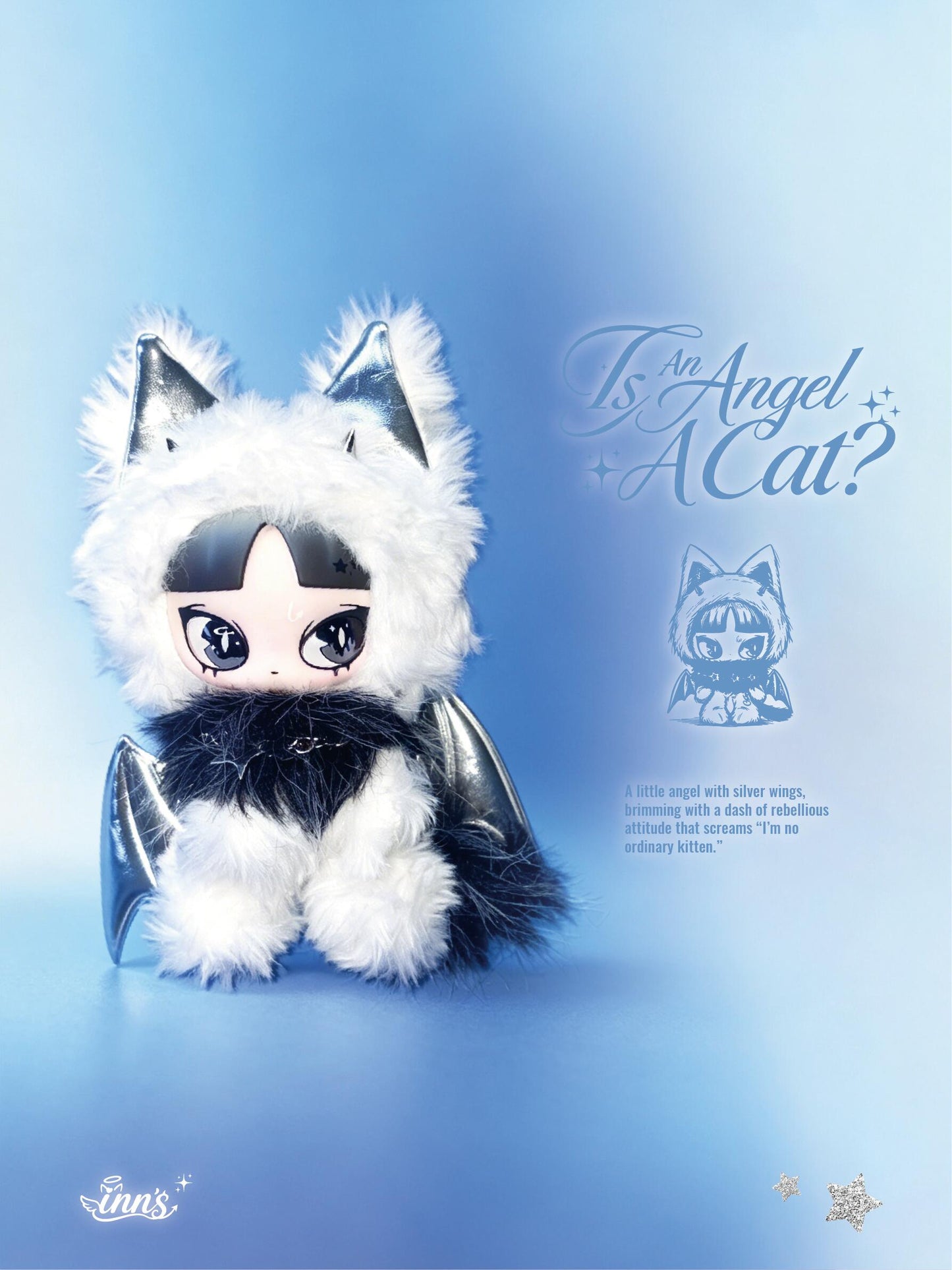 【preorder】INN'S IS AN ANGEL A CAT? Series Hanging Card Dolls
