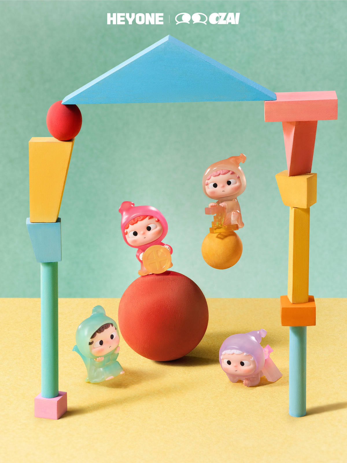 Ozai A Certain Random Room Minibean Series toy surprise box Dolls