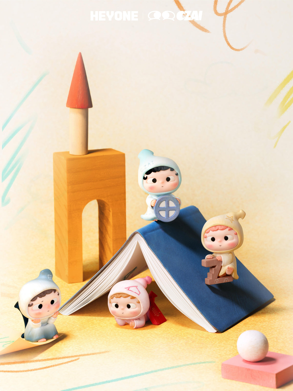 Ozai A Certain Random Room Minibean Series toy surprise box Dolls